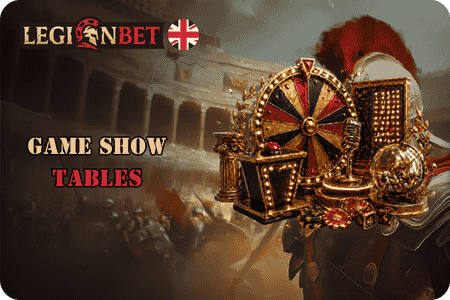 LegionBet includes live game shows for players