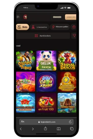 Legionbet app Safari launch
